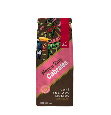 Café Tostado Molido Happy Day x 190g.