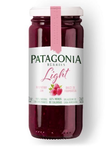 Dulce Patagonia Berries Light Frambuesa x 265g
